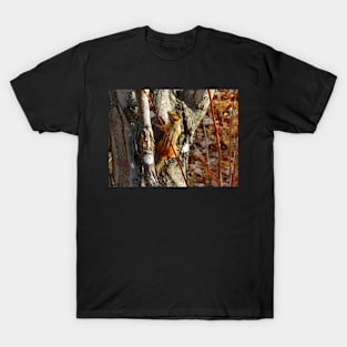 Chipmunk Climbing a Tree T-Shirt